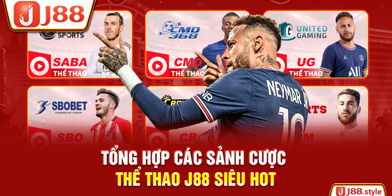Tổng hợp các sảnh cược thể thao J88 siêu hot